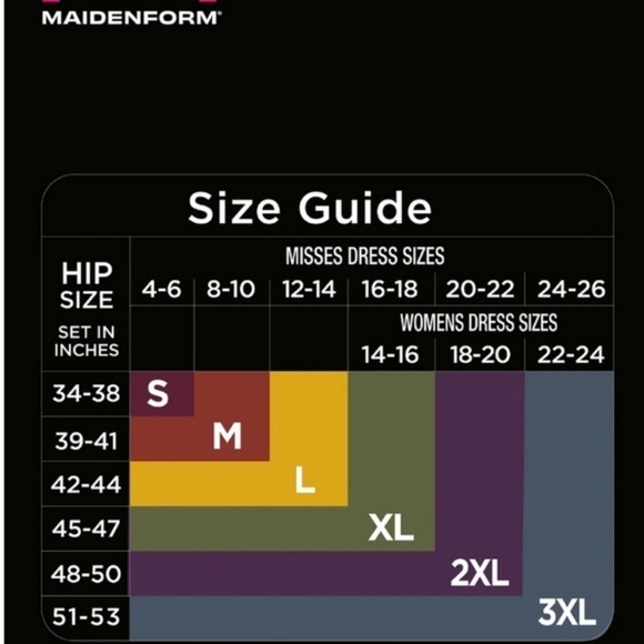 Maidenform Black Cover Your Bases SmoothTec Cami Shapewear Sz L NEW - Picture 16 of 16